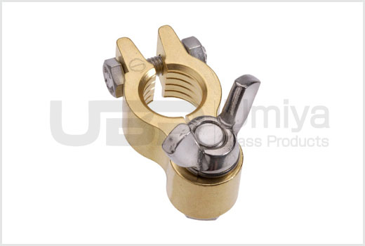Brass Heavy Duty Wingnut Battery Terminals
