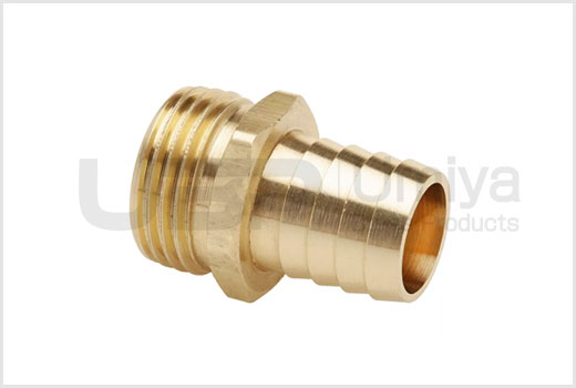 Brass Hose to Male Garden Hose