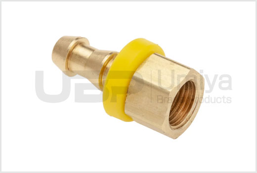 Brass Inverted Flare Female Hose Barb