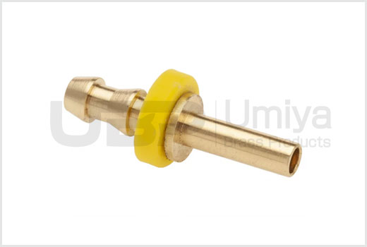Brass Rigid Tube Hose Barb